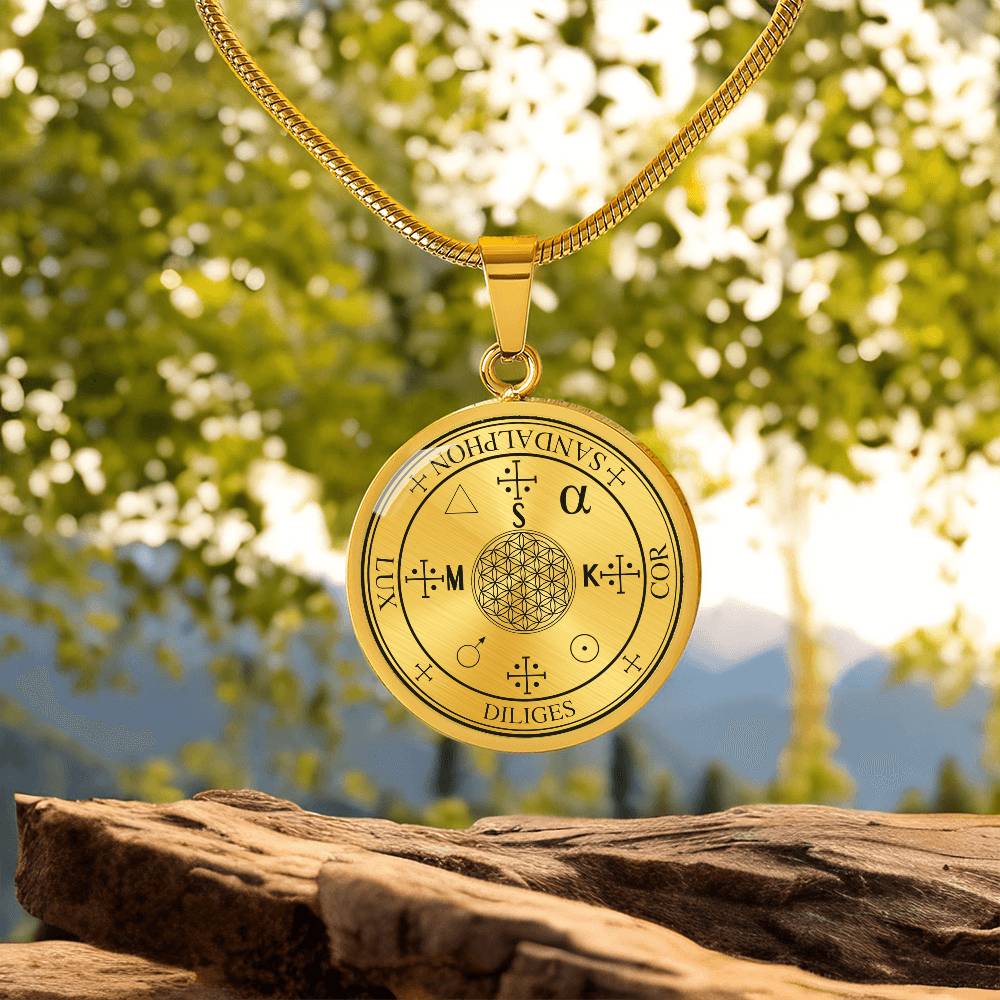 Archangel Sandalphon Sigil Necklace