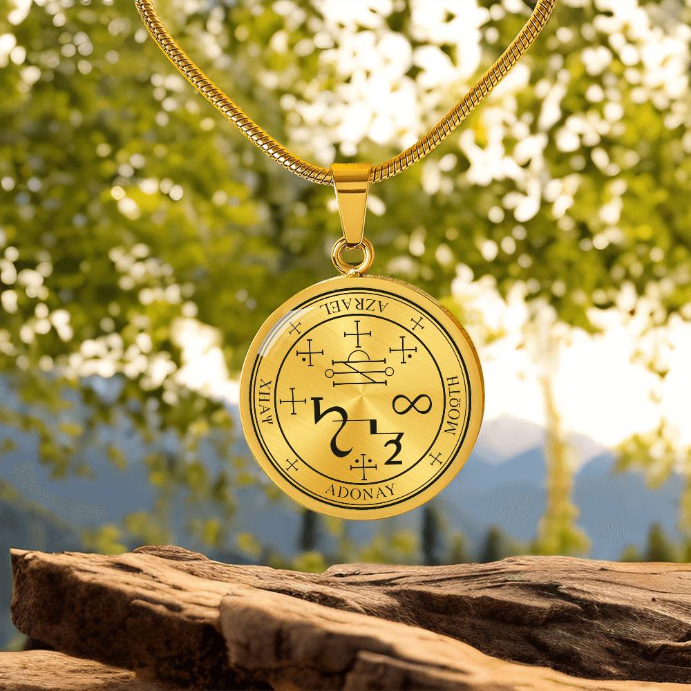 Archangel Azrael Sigil Necklace