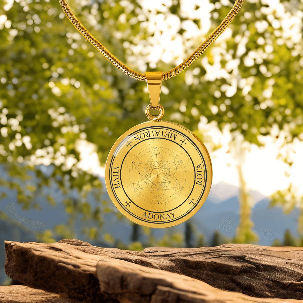 Archangel Metatron Sigil Necklace