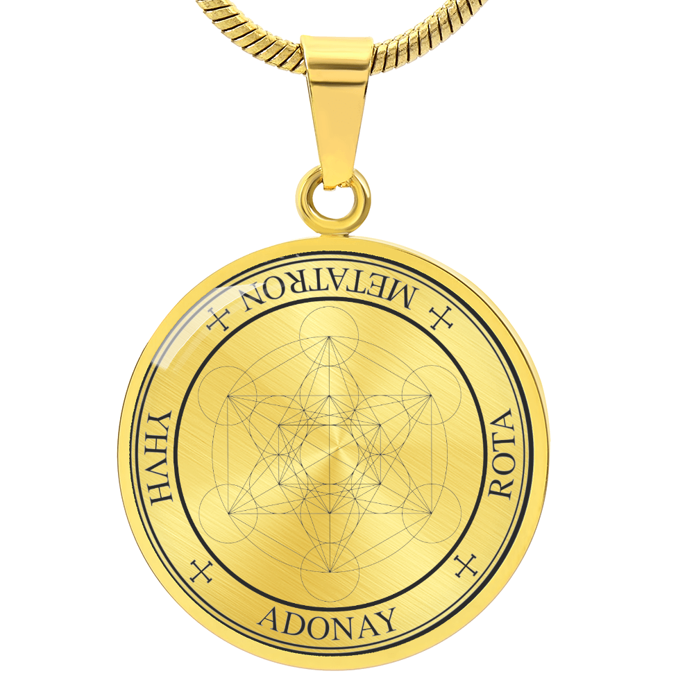 Archangel Metatron Sigil Necklace