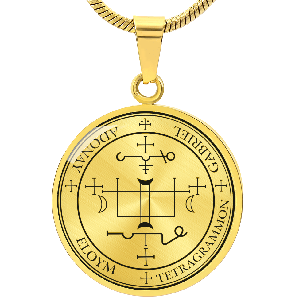 Archangel Gabriel Sigil Necklace