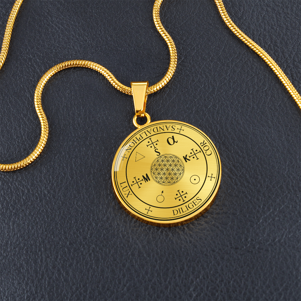 Archangel Sandalphon Sigil Necklace