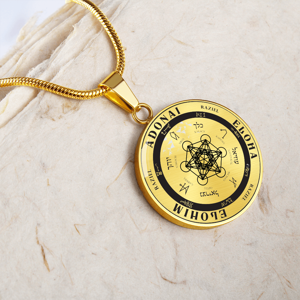 Archangel Raziel Sigil Necklace
