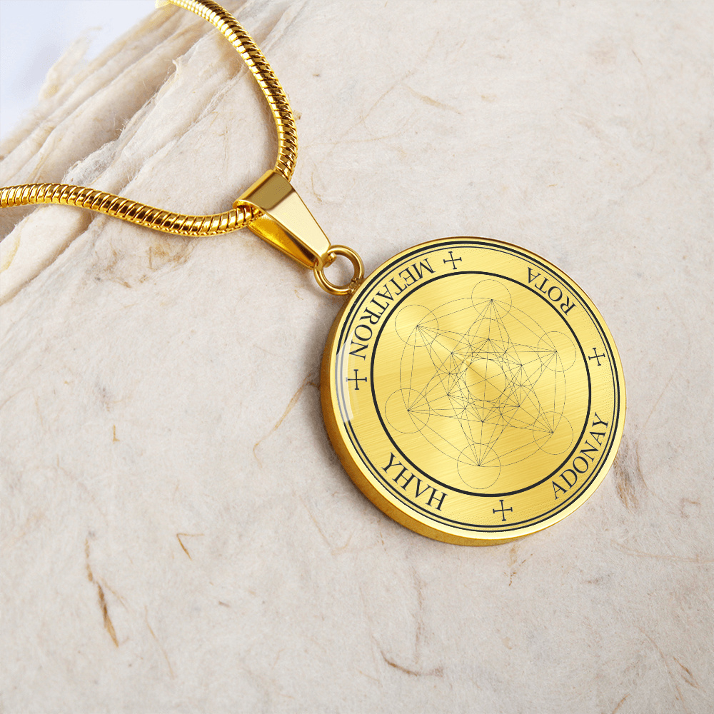 Archangel Metatron Sigil Necklace