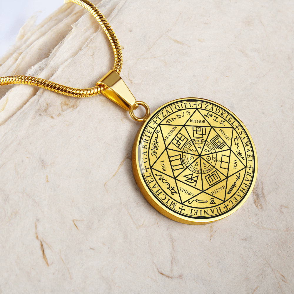7 Archangels Sigil Necklace