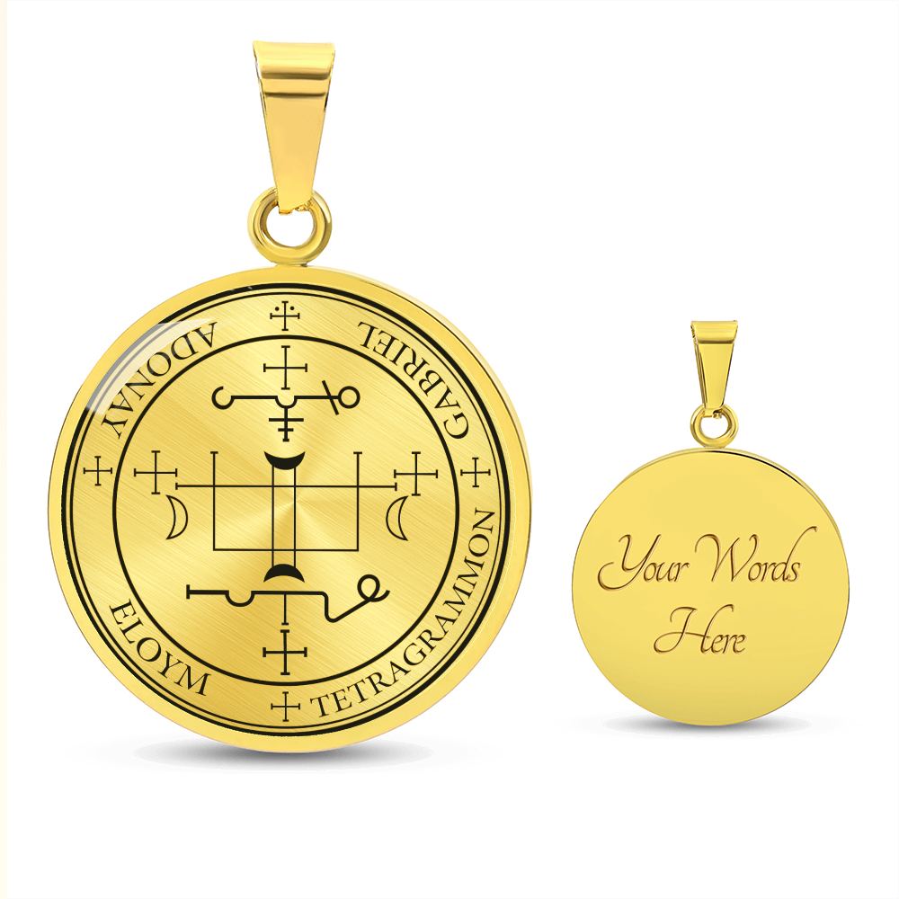 Archangel Gabriel Sigil Necklace
