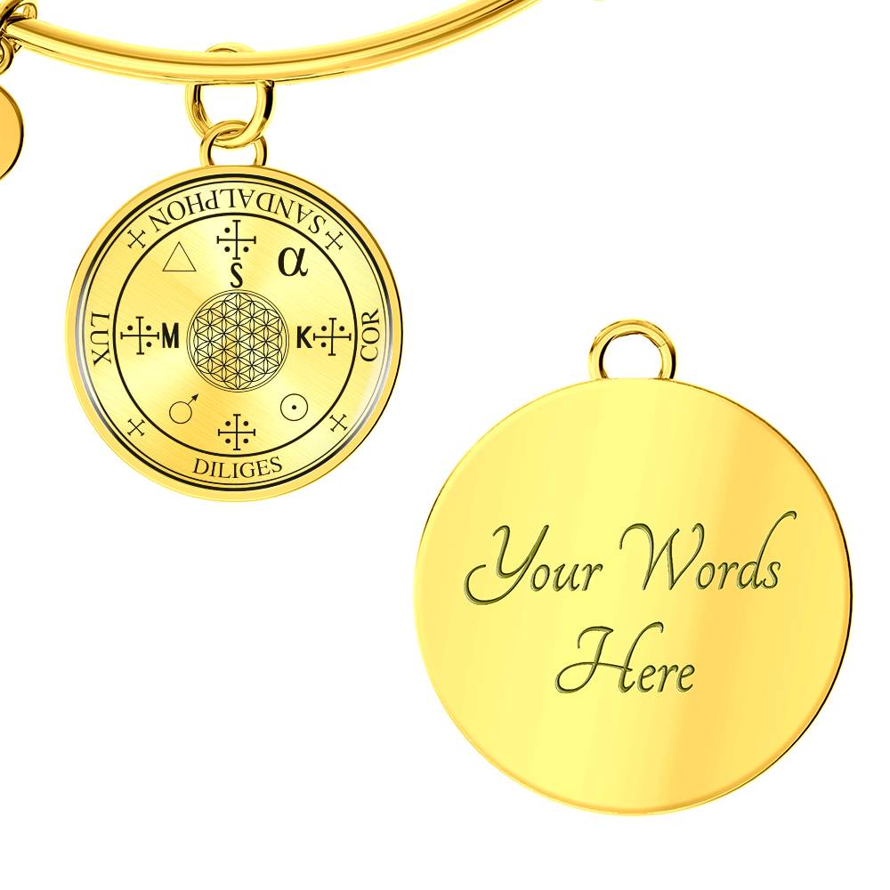 Archangel Sandalphon Sigil Bracelet