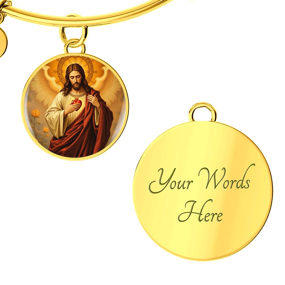 Jesus Christ Sacred Heart Bracelet