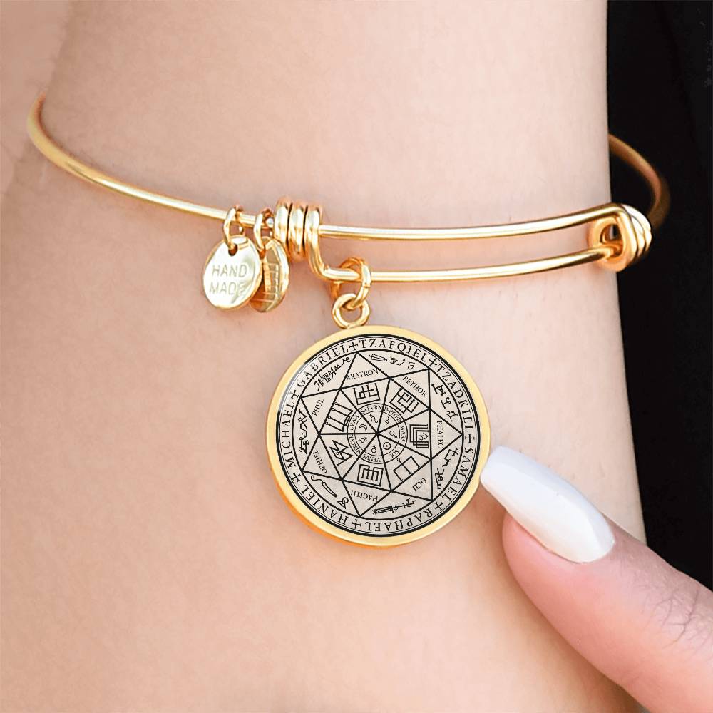 7 Archangels Sigil Bracelet - Old Manuscript