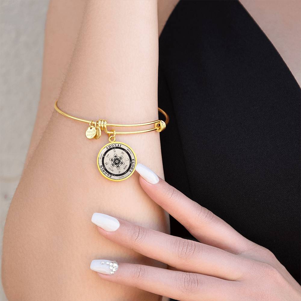 Archangel Raziel Sigil Bracelet - Old Manuscript