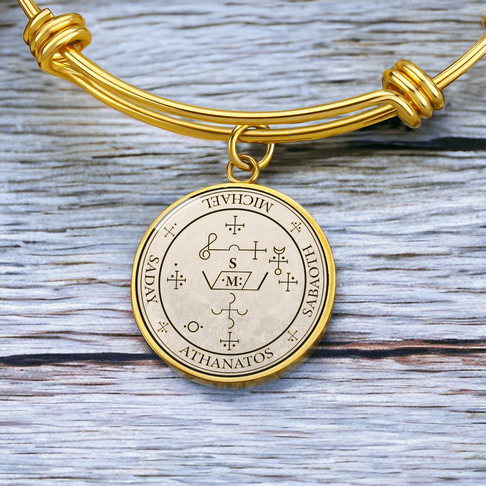 Archangel Michael Sigil Bracelet - Old Manuscript