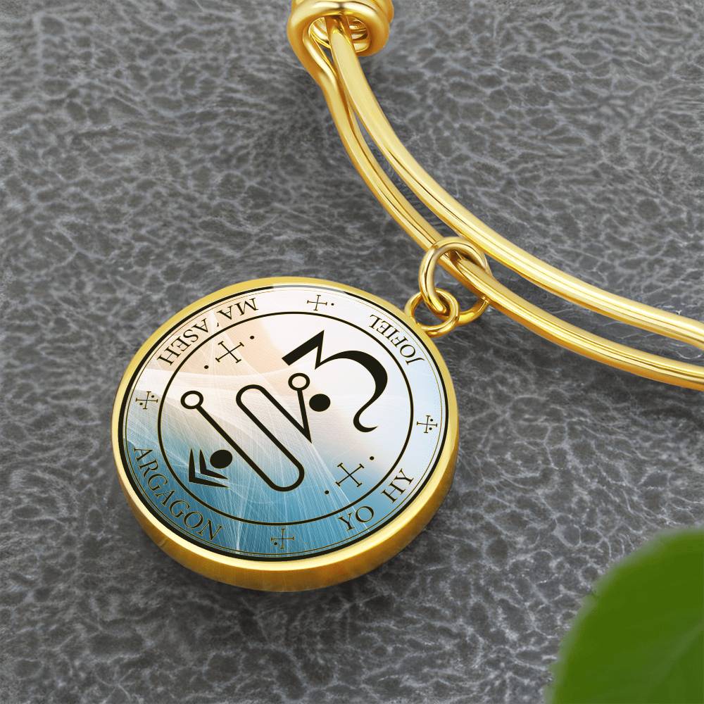Archangel Jophiel Sigil Wave Bracelet