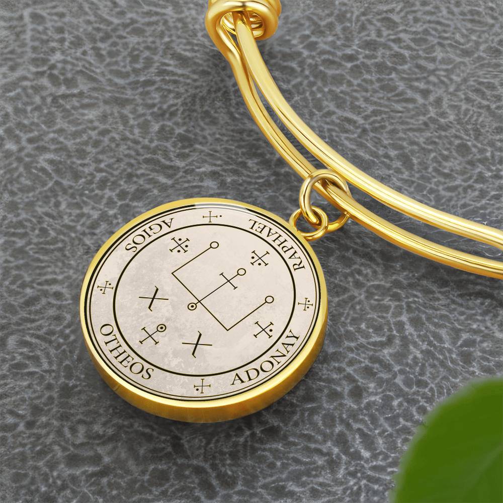Archangel Raphael Sigil Bracelet - Old Manuscript