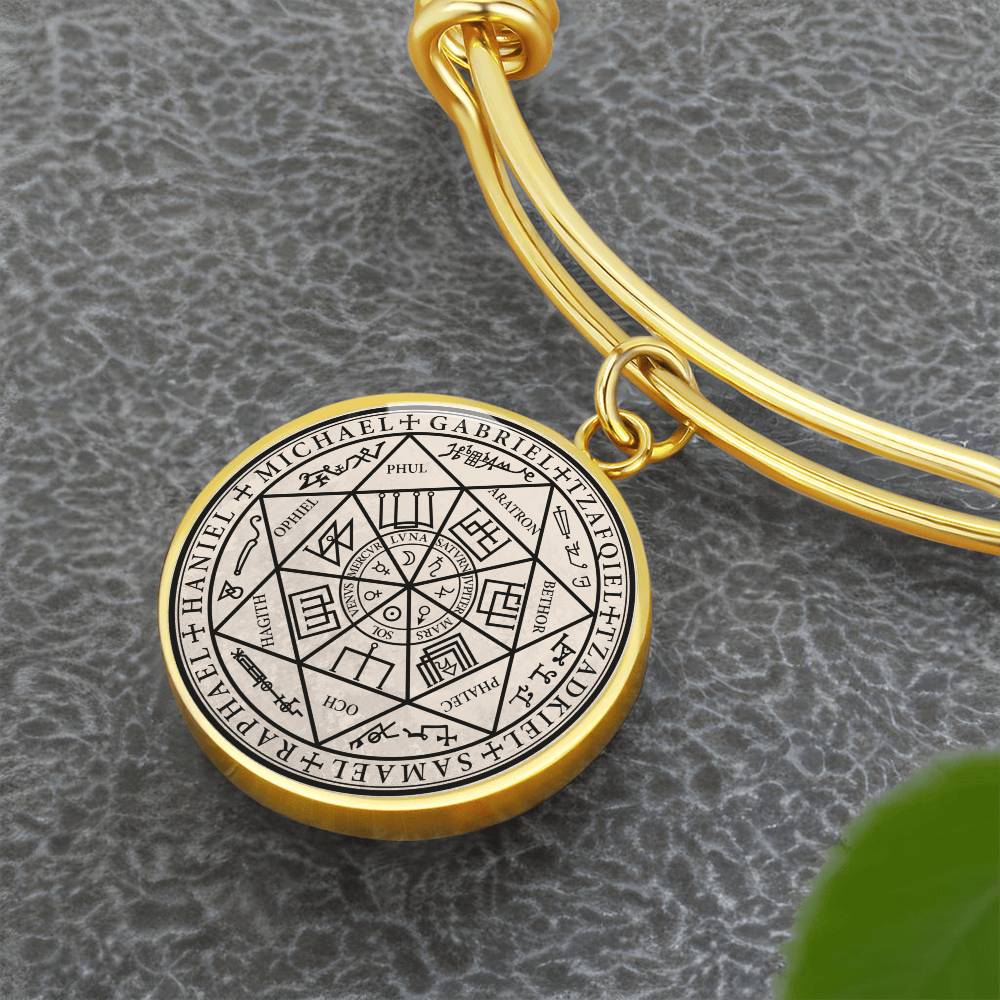 7 Archangels Sigil Bracelet - Old Manuscript