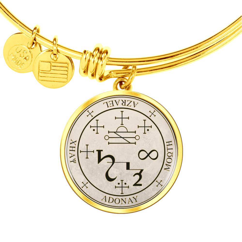 Archangel Azrael Sigil Bracelet - Old Manuscript