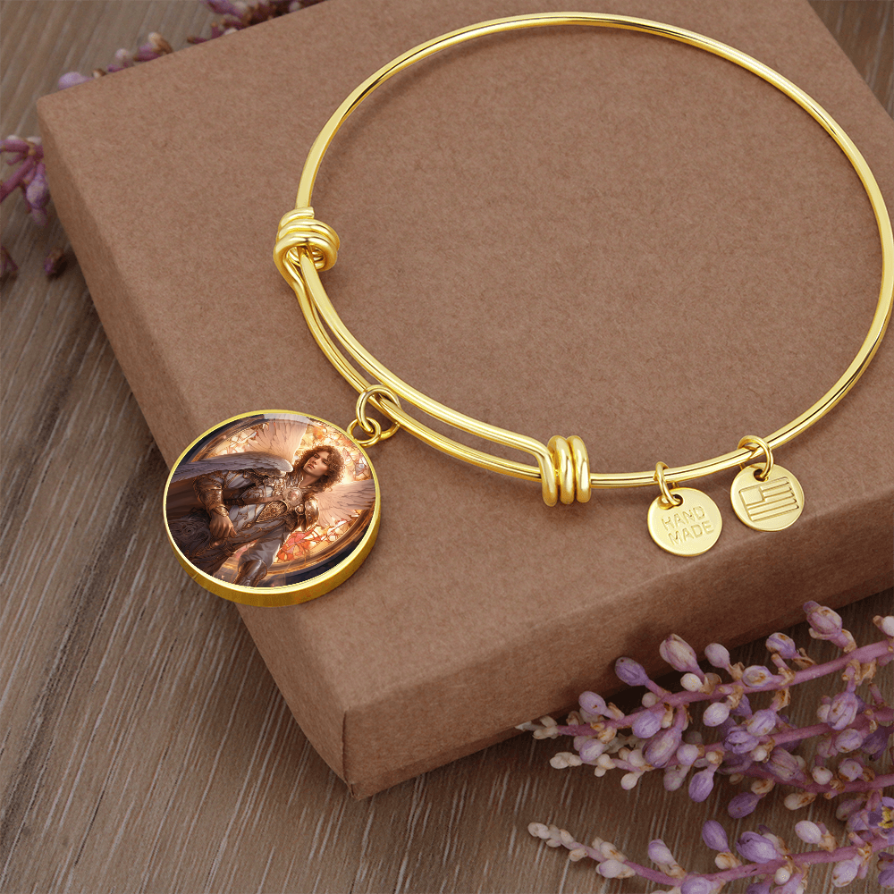 Archangel Chamuel Graphic Art Bracelet