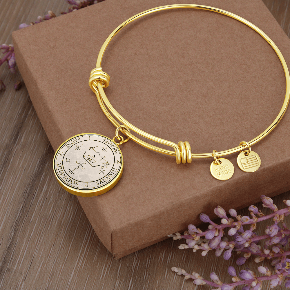 Archangel Michael Sigil Bracelet - Old Manuscript
