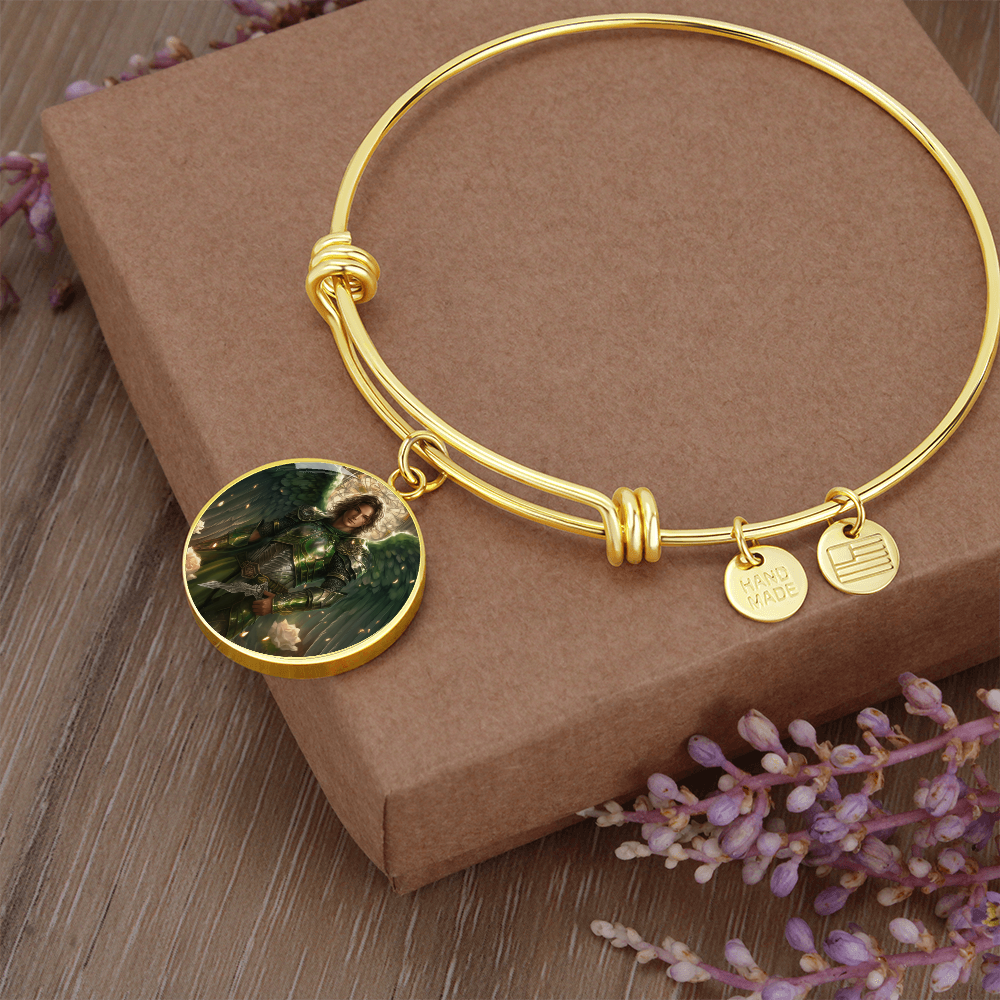 Archangel Barachiel Graphic Art Bracelet