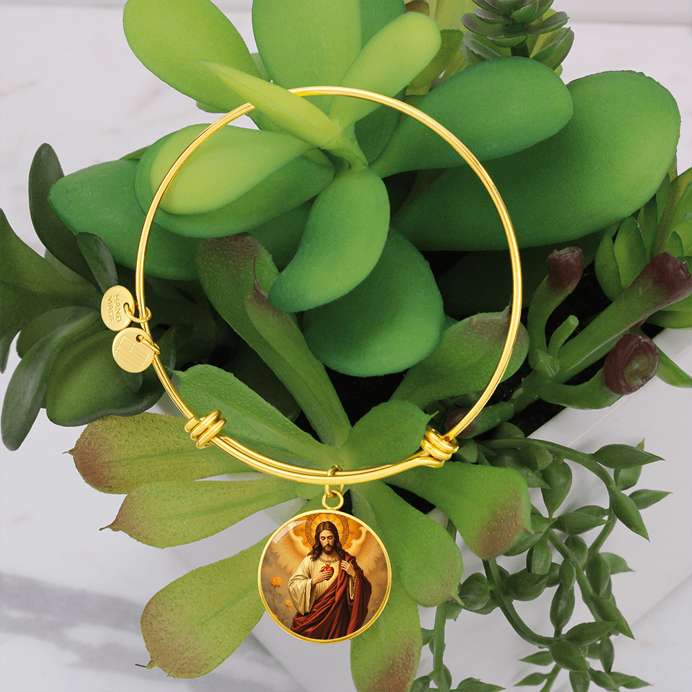 Jesus Christ Sacred Heart Bracelet
