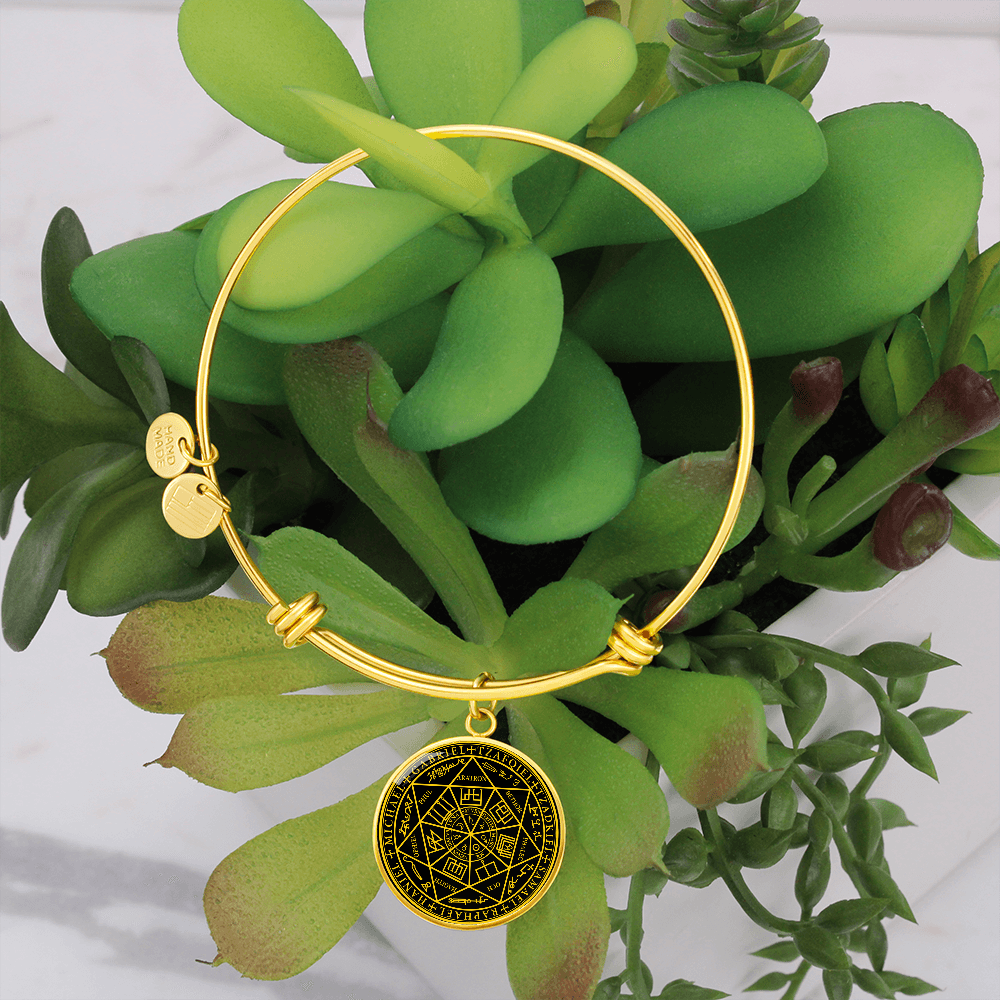 7 Archangels Sigil Bracelet - Black