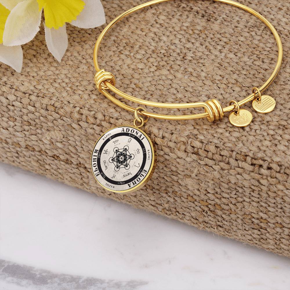 Archangel Raziel Sigil Bracelet - Old Manuscript