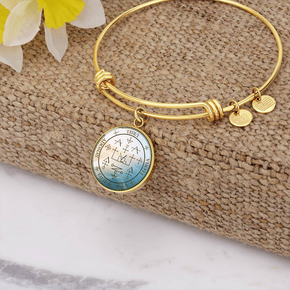 Archangel Uriel Sigil Wave Bracelet