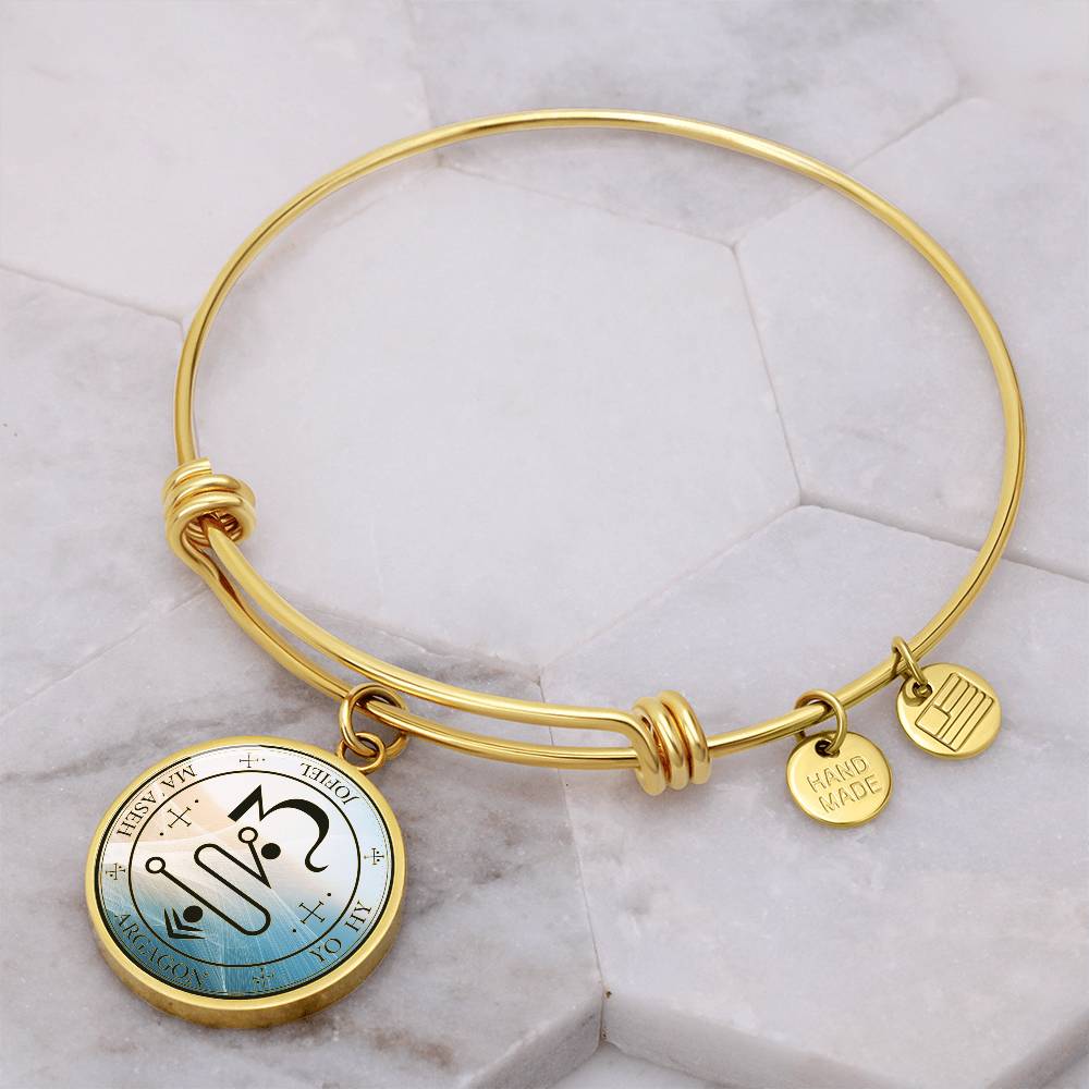 Archangel Jophiel Sigil Wave Bracelet
