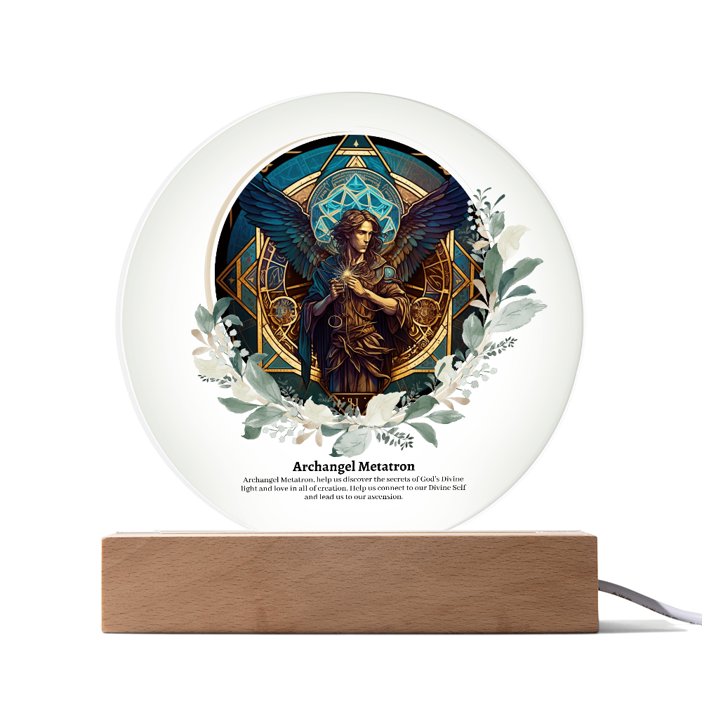 Archangel Metatron Acrylic Plaque