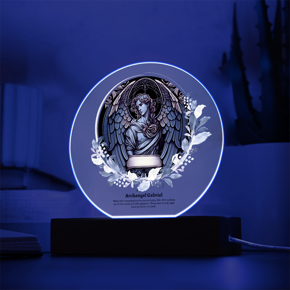 Archangel Gabriel Acrylic Plaque