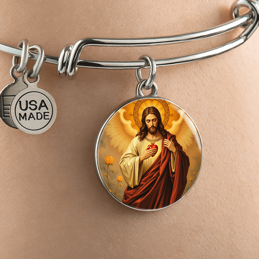 Jesus Christ Sacred Heart Bracelet