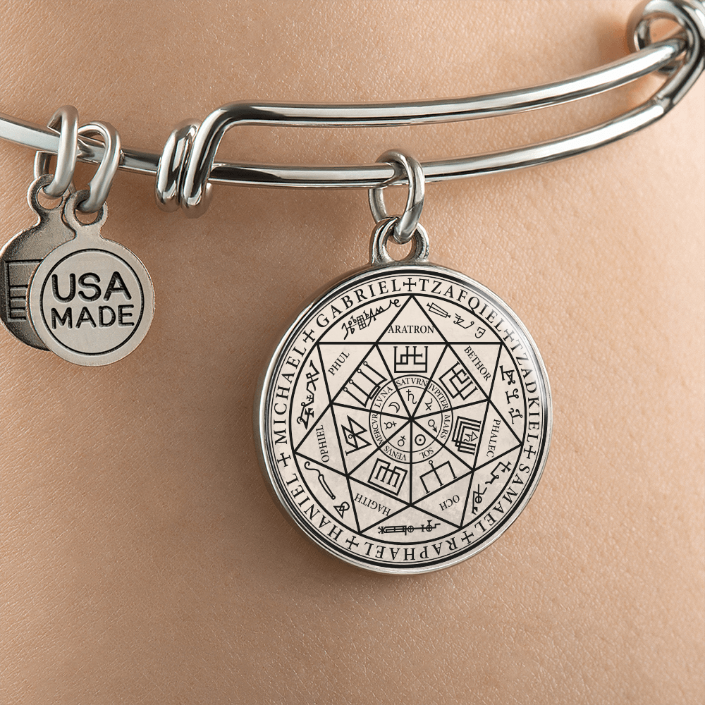 7 Archangels Sigil Bracelet - Old Manuscript