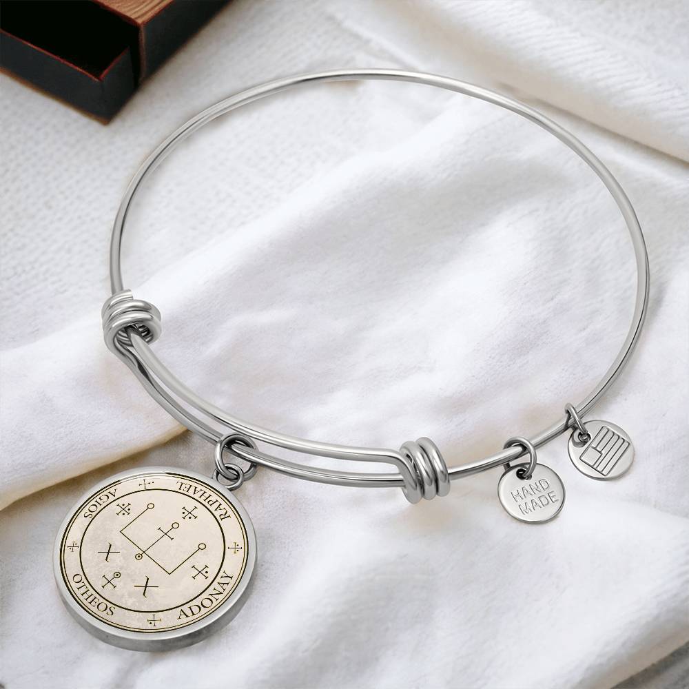 Archangel Raphael Sigil Bracelet - Old Manuscript