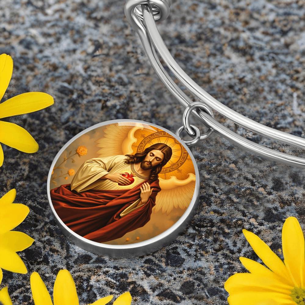 Jesus Christ Sacred Heart Bracelet