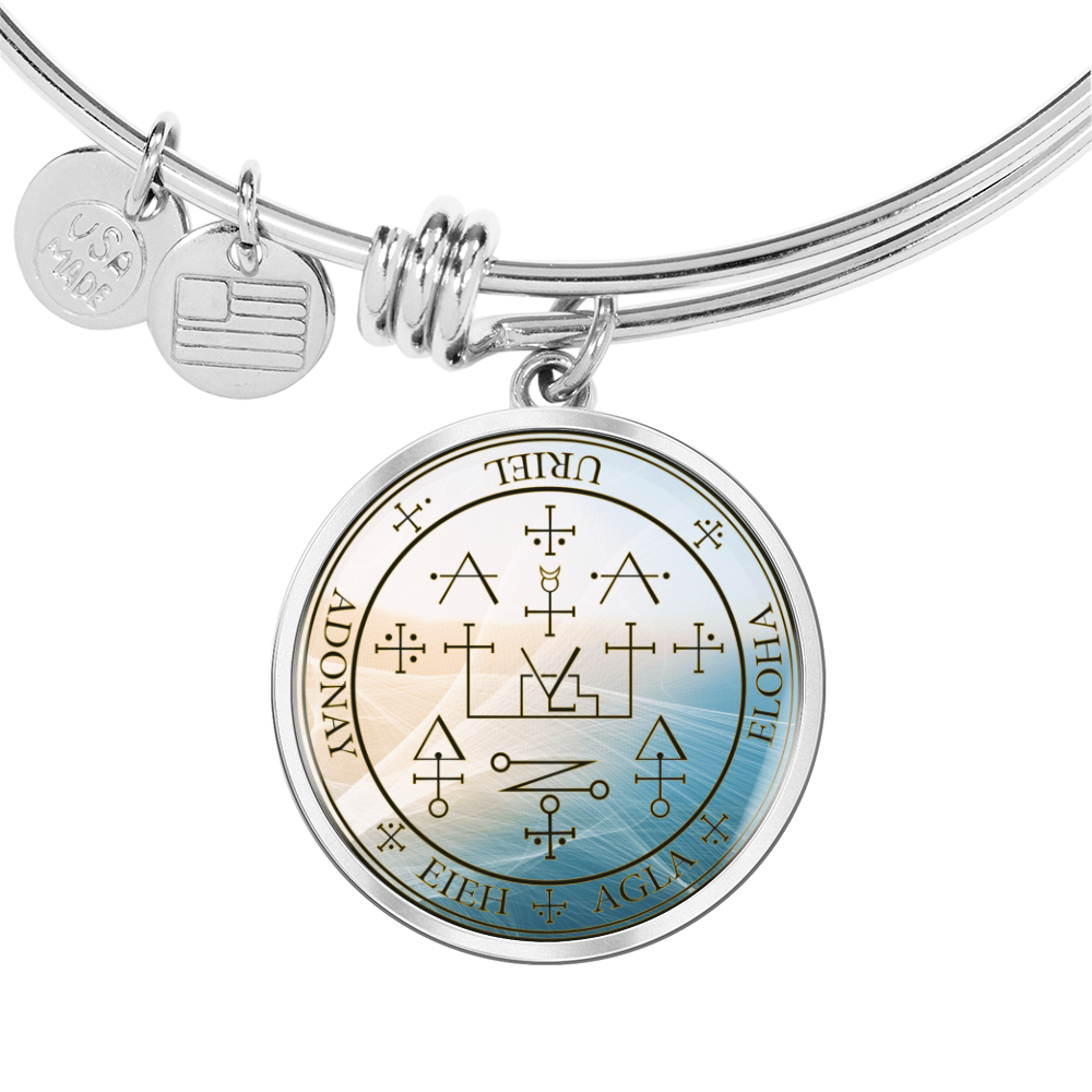 Archangel Uriel Sigil Wave Bracelet