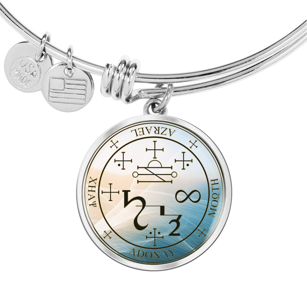 Archangel Azrael Sigil Wave Bracelet
