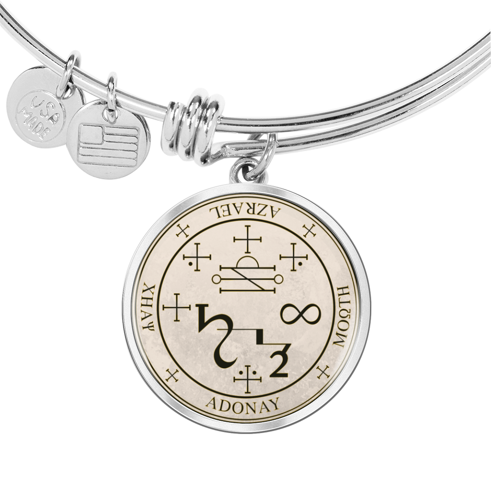 Archangel Azrael Sigil Bracelet - Old Manuscript