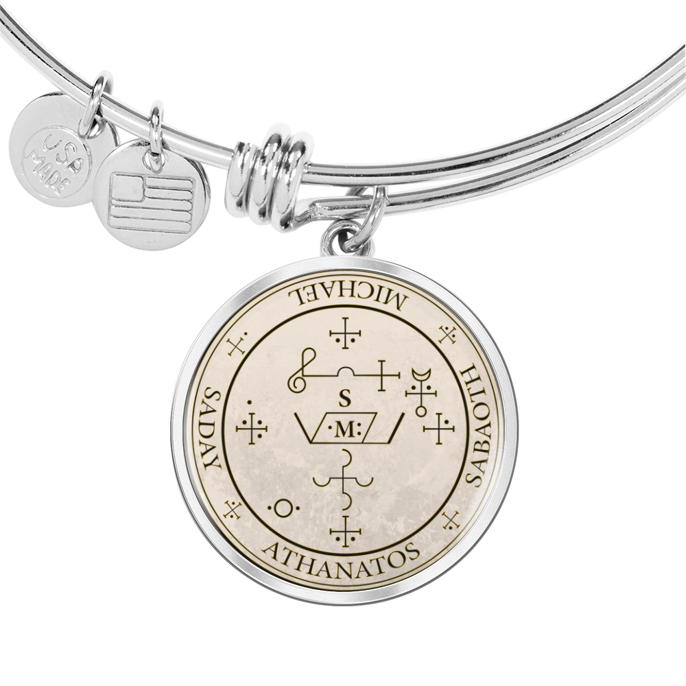 Archangel Michael Sigil Bracelet - Old Manuscript