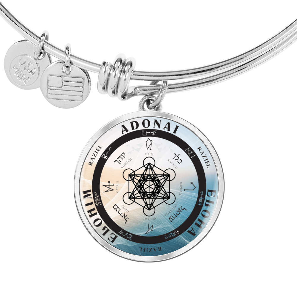 Archangel Raziel Sigil Wave Bracelet