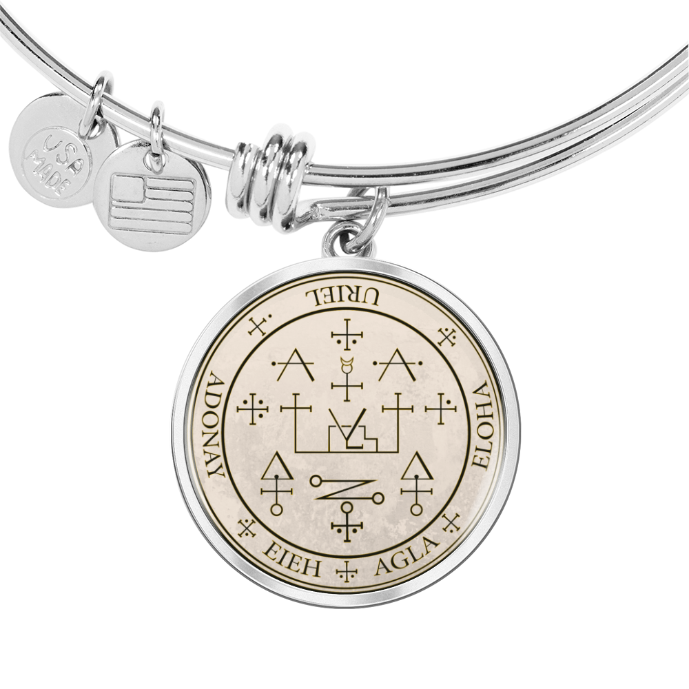 Archangel Uriel Sigil Bracelet - Old Manuscript