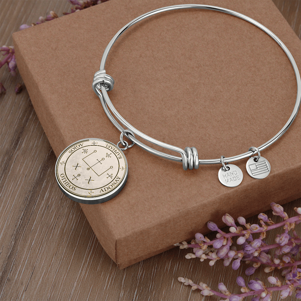 Archangel Raphael Sigil Bracelet - Old Manuscript