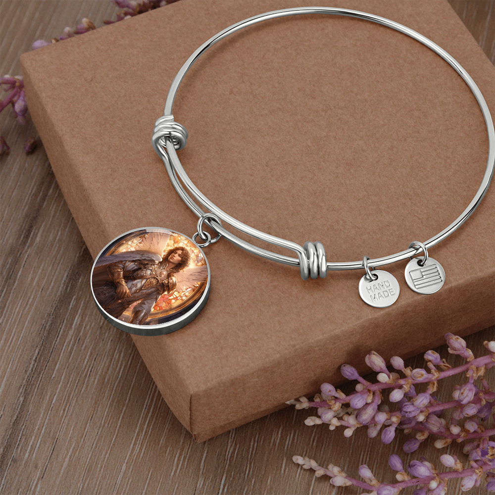 Archangel Chamuel Graphic Art Bracelet