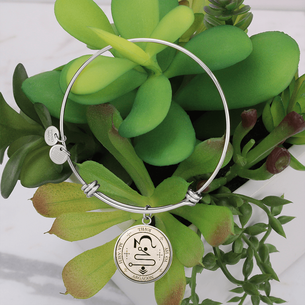 Archangel Jophiel Sigil Bracelet - Old Manuscript