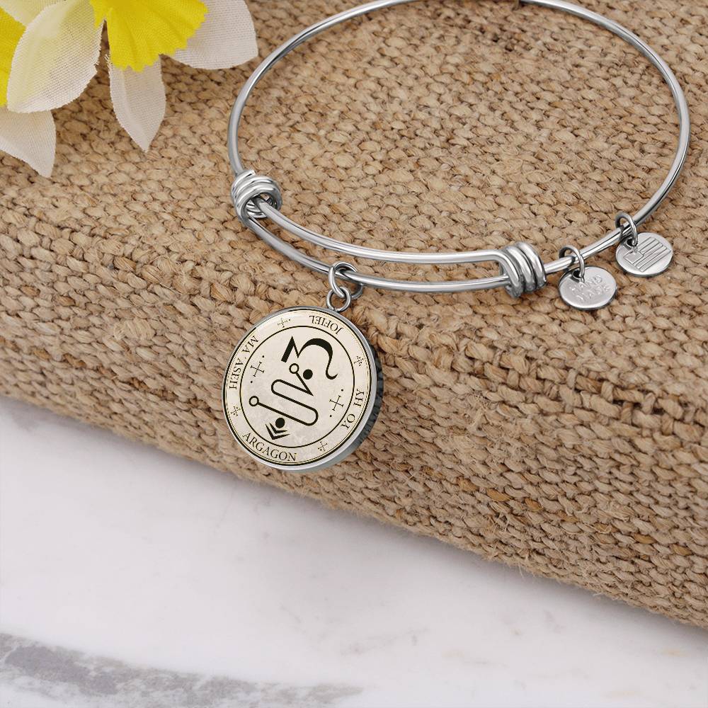 Archangel Jophiel Sigil Bracelet - Old Manuscript