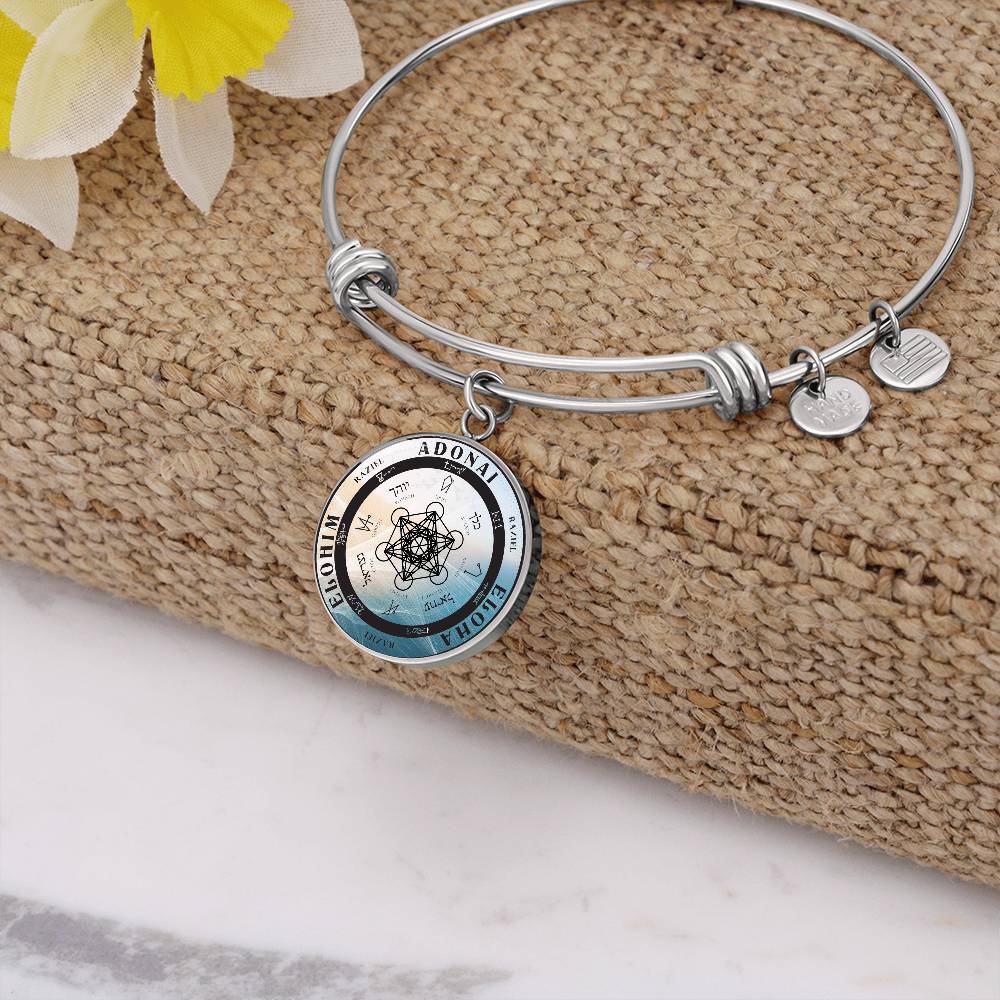 Archangel Raziel Sigil Wave Bracelet