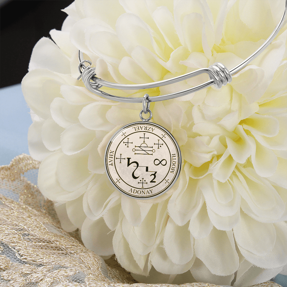 Archangel Azrael Sigil Bracelet - Old Manuscript
