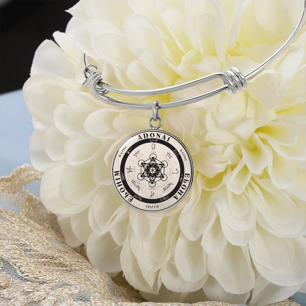 Archangel Raziel Sigil Bracelet - Old Manuscript