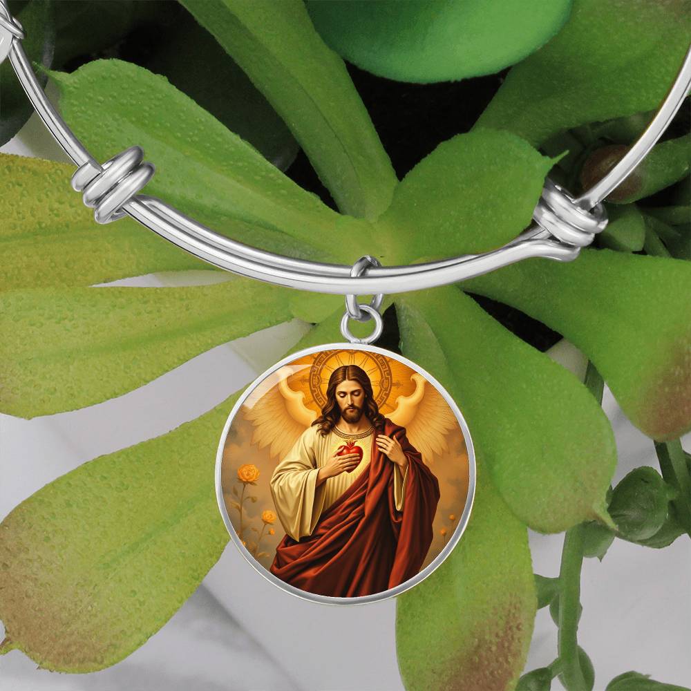Jesus Christ Sacred Heart Bracelet