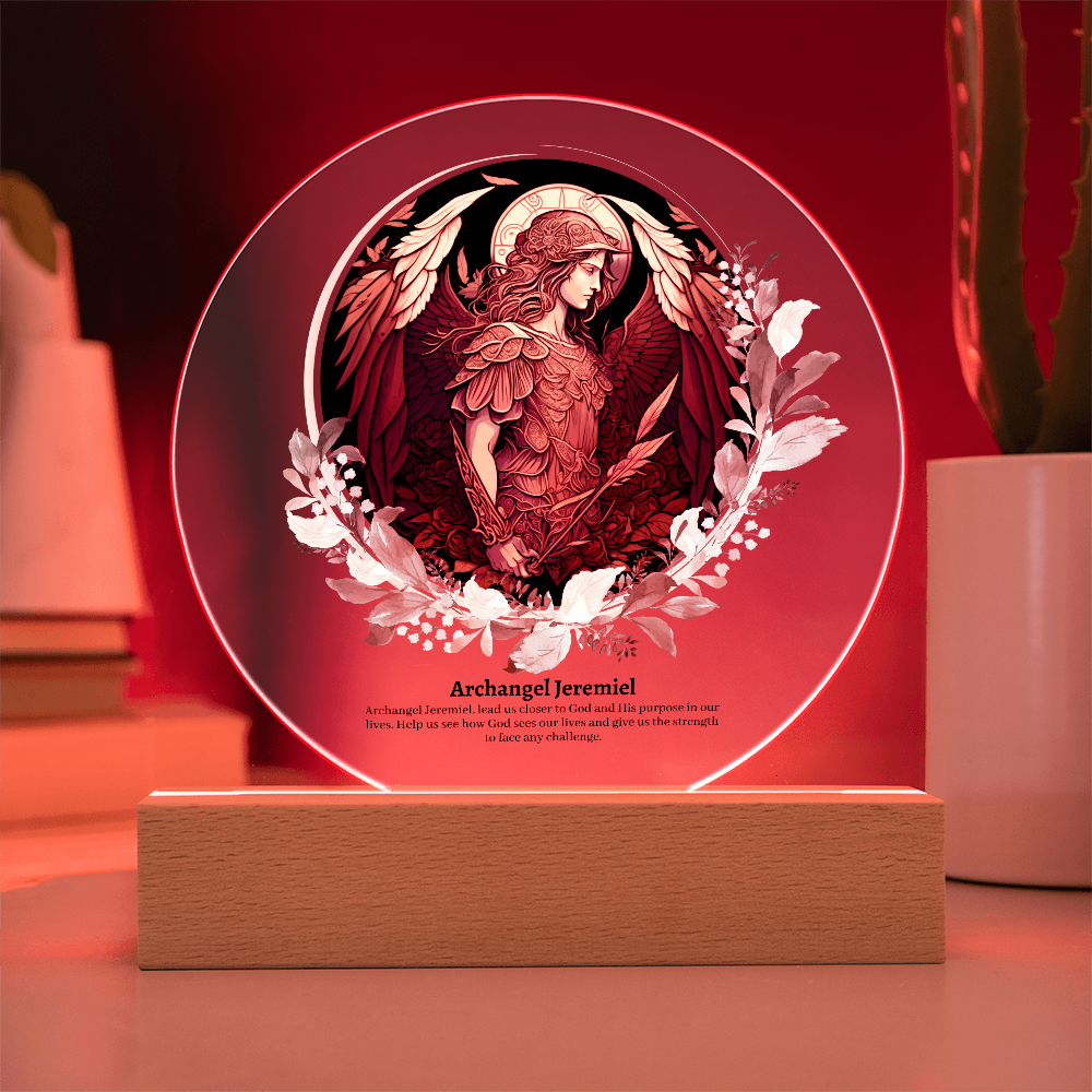 Archangel Jeremiel Acrylic Plaque