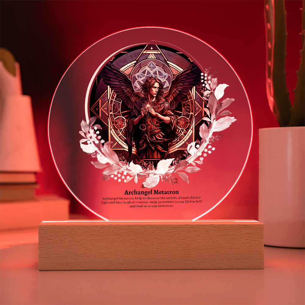 Archangel Metatron Acrylic Plaque