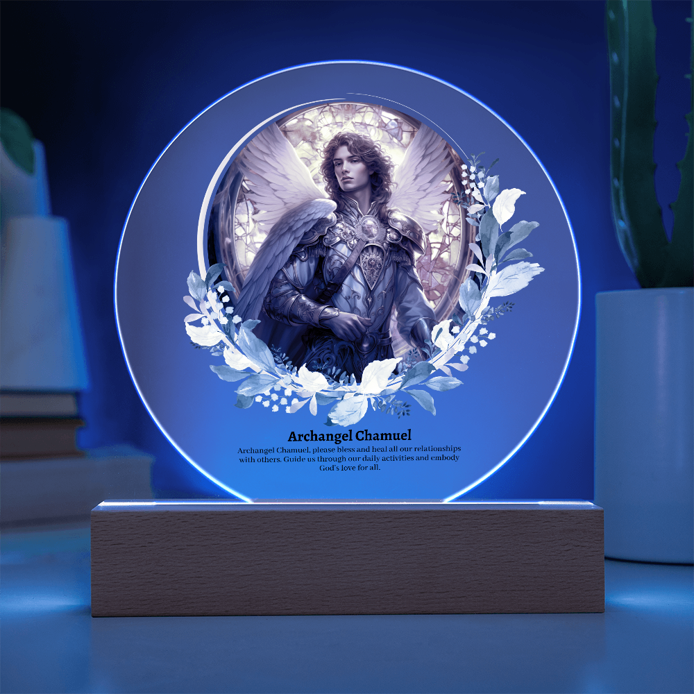 Archangel Chamuel Acrylic Plaque